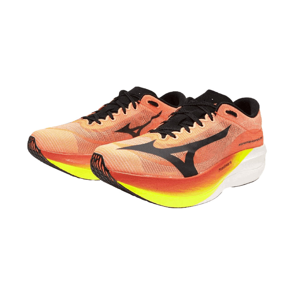 MIZUNO HYPERWARP ELITE - LAVAOREANGE/BLACK/LIGHTNINGYELLOW