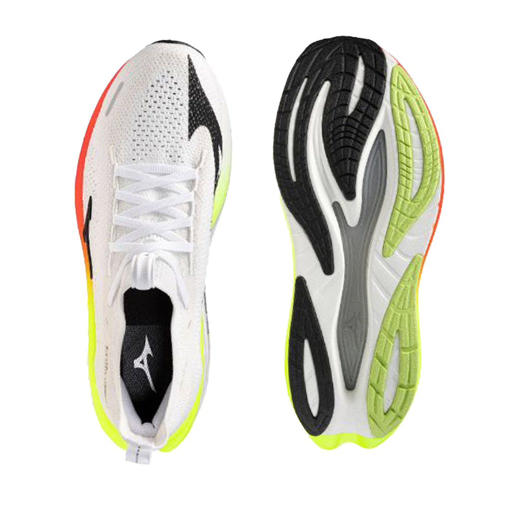 MIZUNO MEN NEO VISTA 3 - WHITE/BLACK/ORANGE