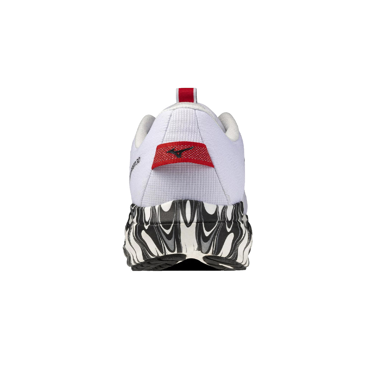 MIZUNO WAVE RIDER 30 DISCLOSURE - WHITE/BLACK/HIGHRISHRED
