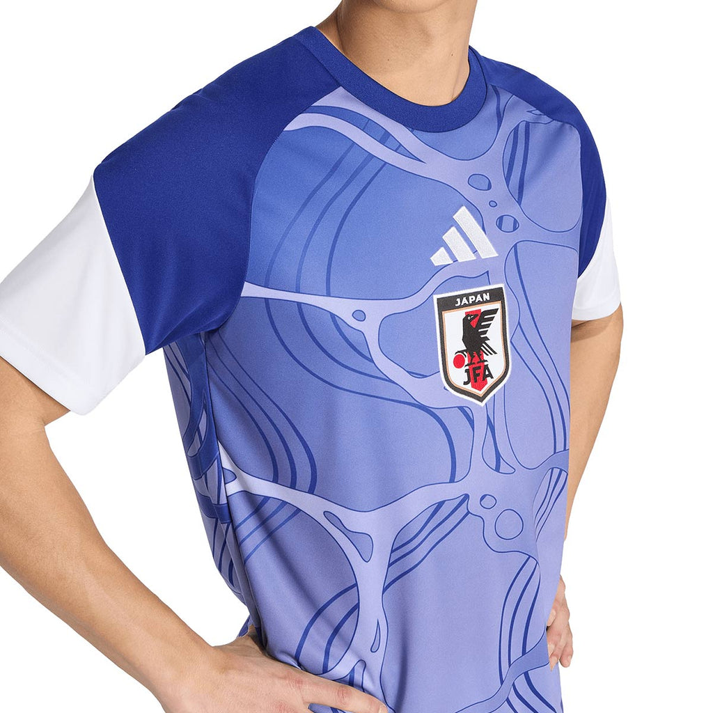 ADIDAS JAPAN 2026 HOME PRE SHIRT - WHITE/JAPAN BLUE