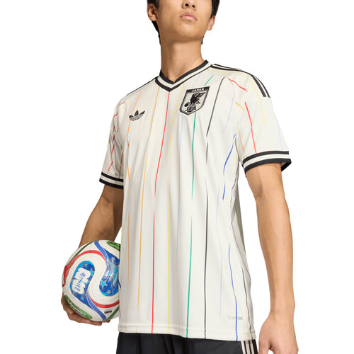 ADIDAS JAPAN 2026 AWAY REPLICA JERSEY - OFF WHITE/BLACK