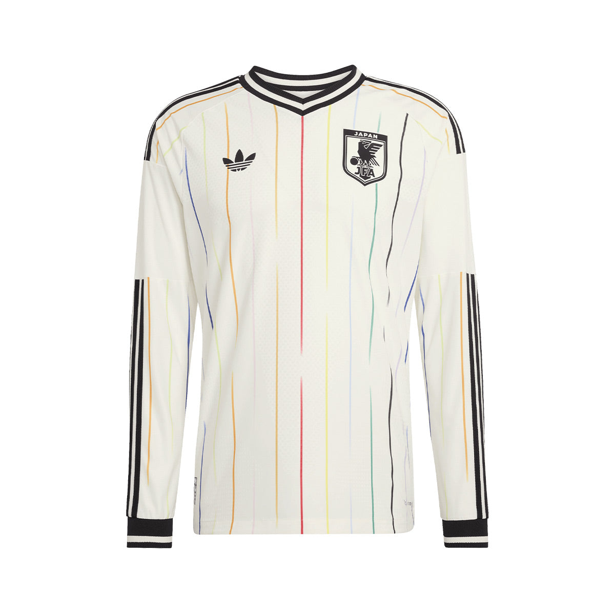 ADIDAS JAPAN 2026 AWAY PLAYER LONG SLEEVE JERSEY - OFF WHITE/BLACK