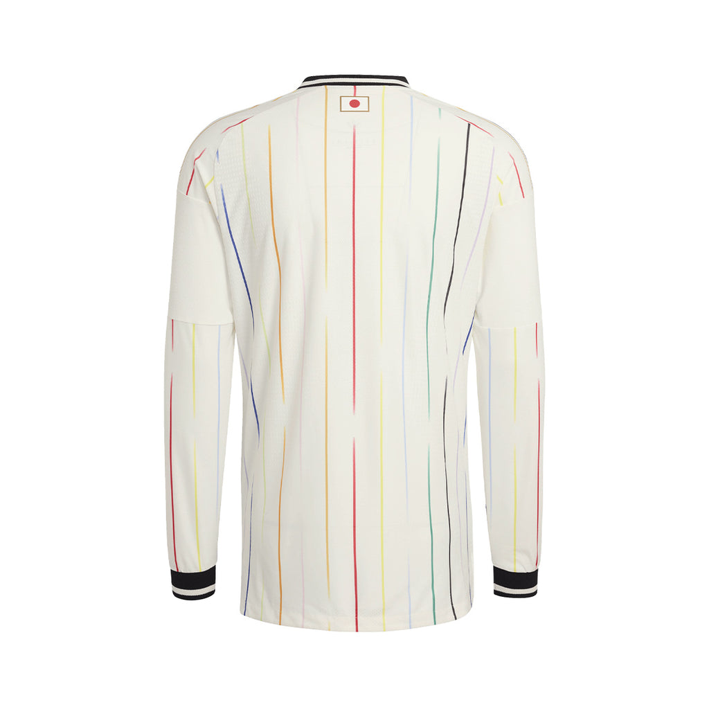 ADIDAS JAPAN 2026 AWAY PLAYER LONG SLEEVE JERSEY - OFF WHITE/BLACK