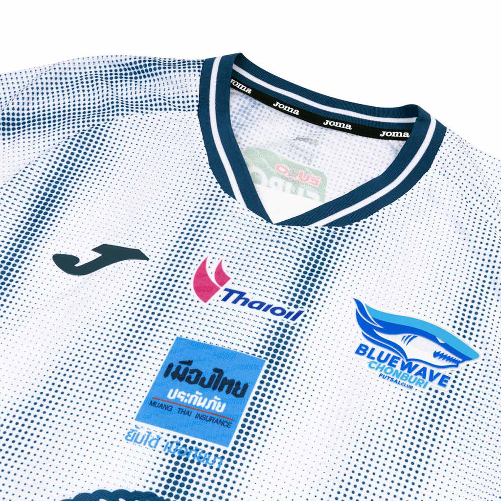 JOMA BLUEWAVE CHONBURI 2026/2027 AWAY JERSEY - WHITE/NAVY