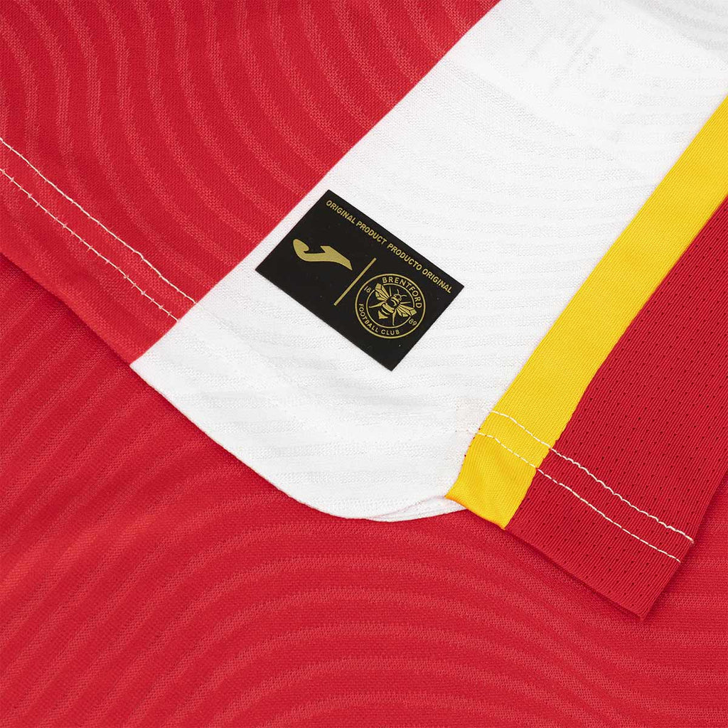 JOMA BRENTFORD 2026/2027 REPLICA JERSEY - RED/WHITE/YELLOW