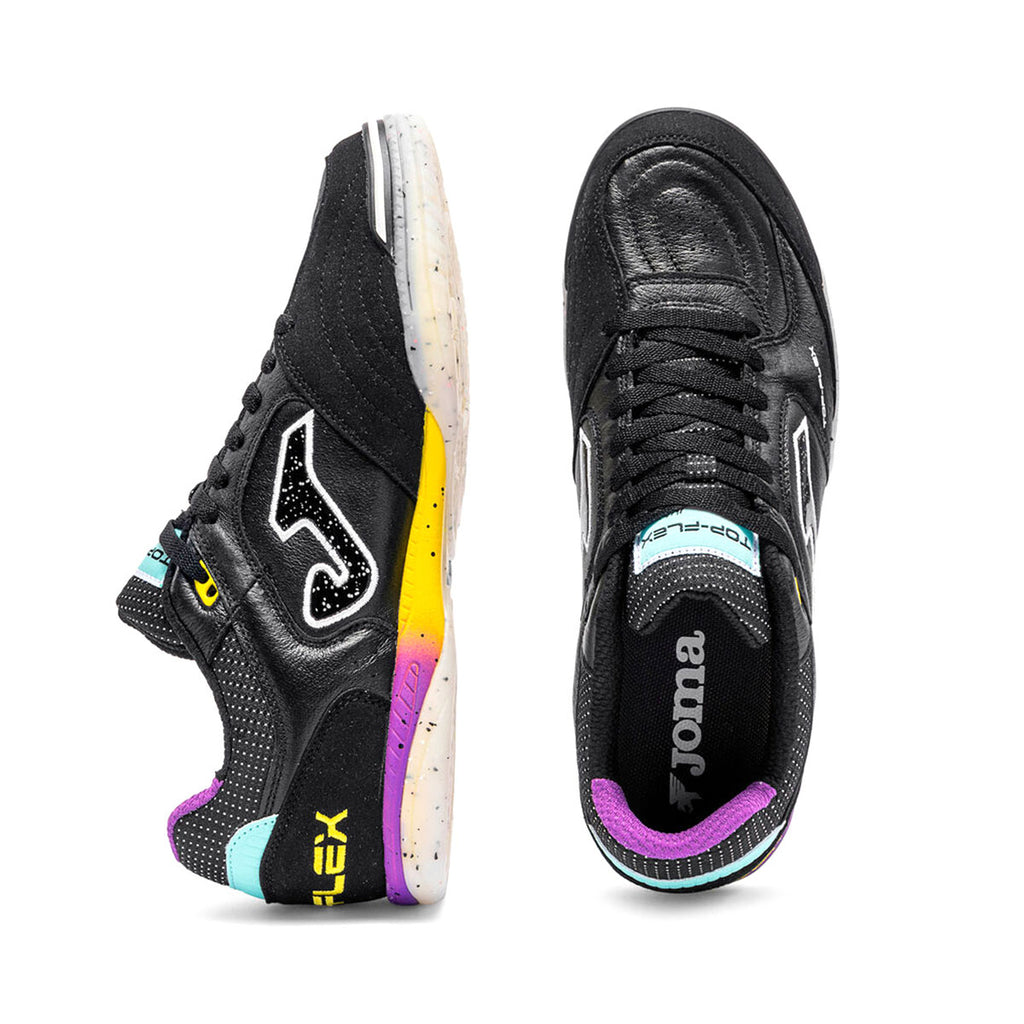 JOMA TOP FLEX - BLACK/PURPLE/YELLOW