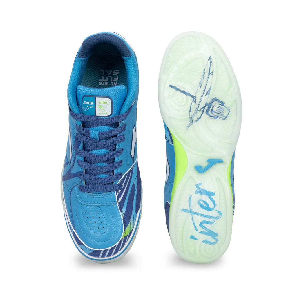 JOMA TOP FLEX INTER - BLUE/GREEN/WHITE
