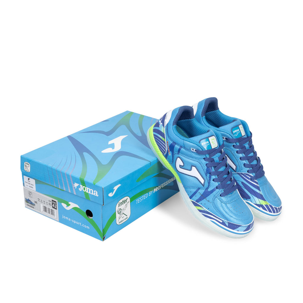 JOMA TOP FLEX INTER - BLUE/GREEN/WHITE