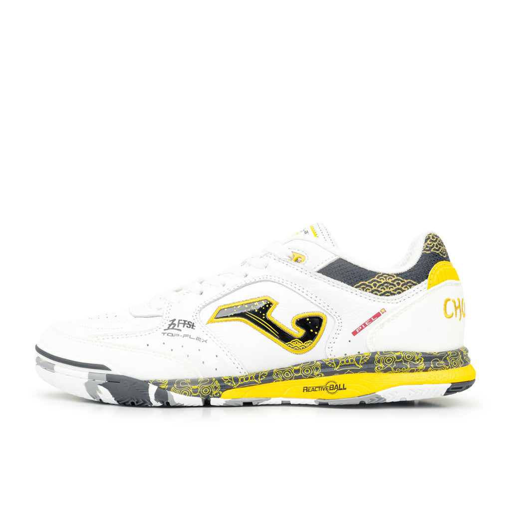 JOMA TOP FLEX REBOUND KOREA - WHITE/BLACK/GOLD