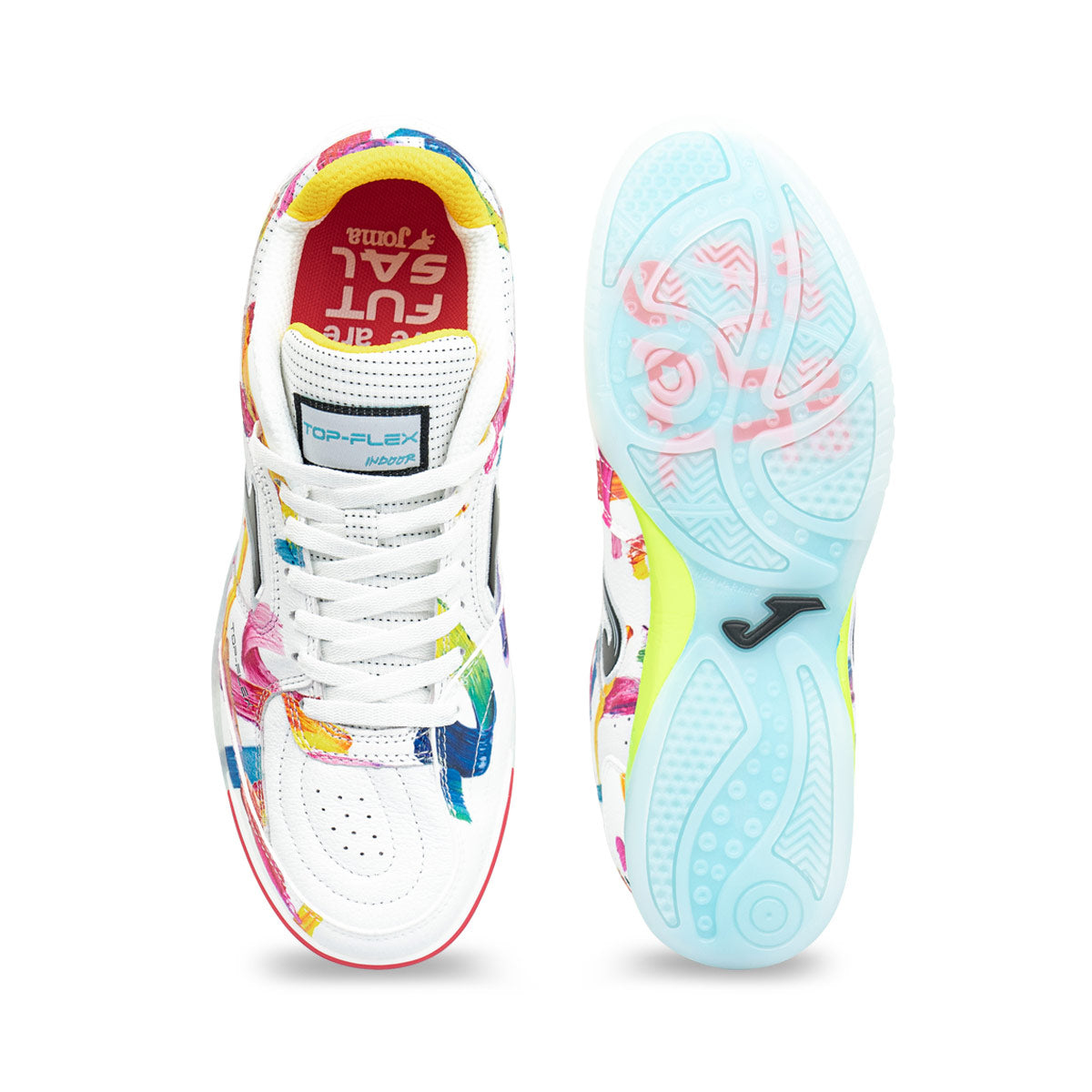 JOMA TOP FLEX - WHITE/MULTICOLOR