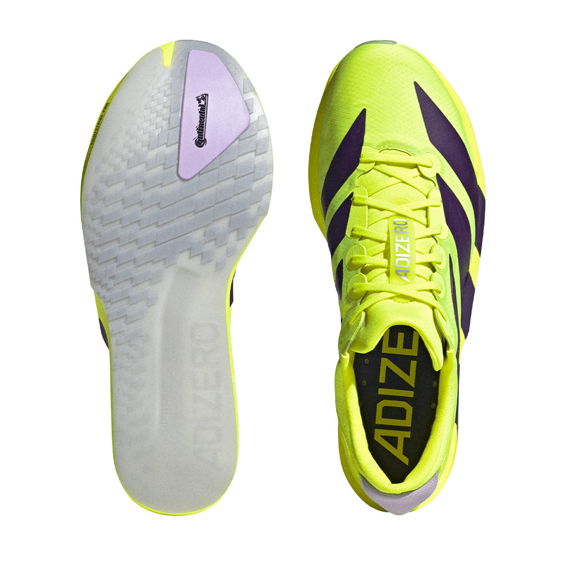 ADIDAS MEN ADIZERO ADIOS 9 - SYELLO/AURPLU/POWPLU