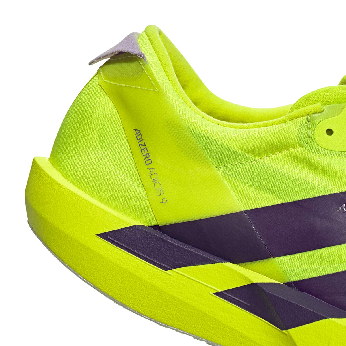 ADIDAS MEN ADIZERO ADIOS 9 - SYELLO/AURPLU/POWPLU