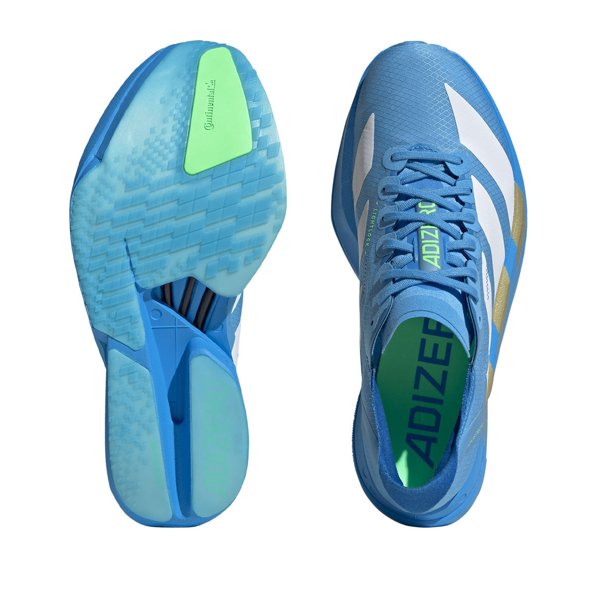 ADIDAS W ADIZERO ADIOS PRO 4 - FTWWHT/FTWWHT/LIMBUR
