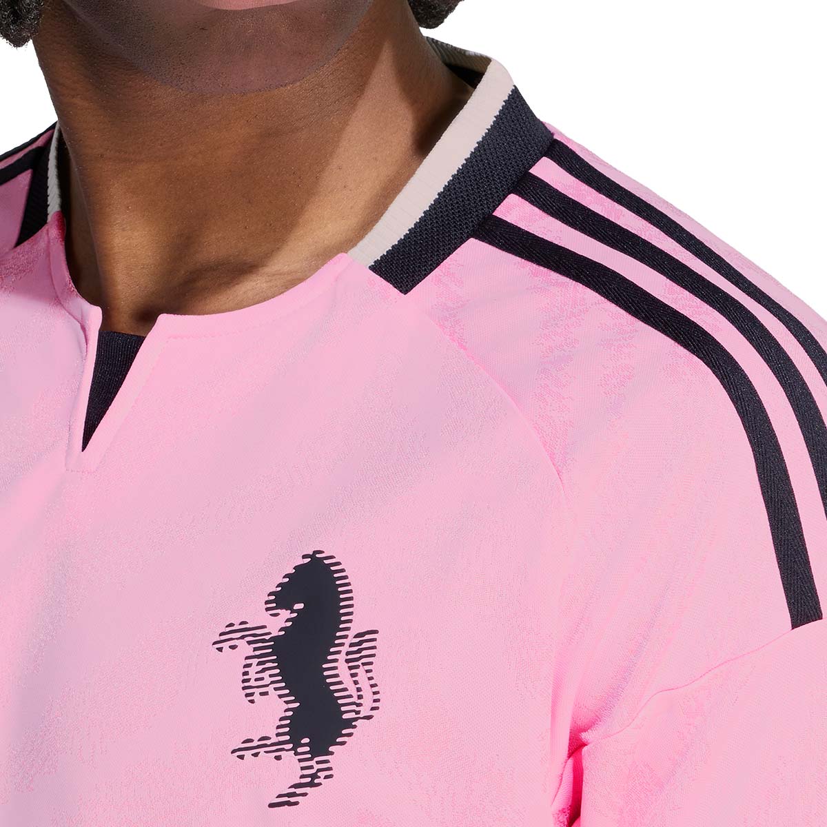 ADIDAS JUVENTUS 2026/2027 AWAY PLAYER JERSEY - TRUE PINK/BLACK