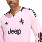 ADIDAS JUVENTUS 2026/2027 AWAY REPLICA LONG SLEEVE JERSEY - TRUE PINK/BLACK