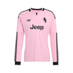 ADIDAS JUVENTUS 2026/2027 AWAY REPLICA LONG SLEEVE JERSEY - TRUE PINK/BLACK