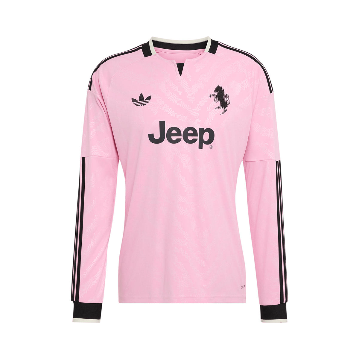 ADIDAS JUVENTUS 2026/2027 AWAY REPLICA LONG SLEEVE JERSEY - TRUE PINK/BLACK