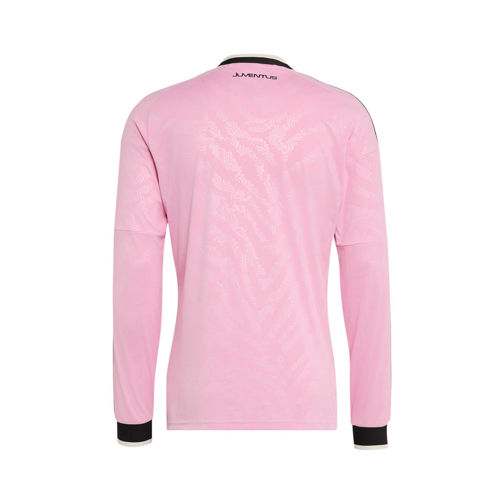 ADIDAS JUVENTUS 2026/2027 AWAY REPLICA LONG SLEEVE JERSEY - TRUE PINK/BLACK