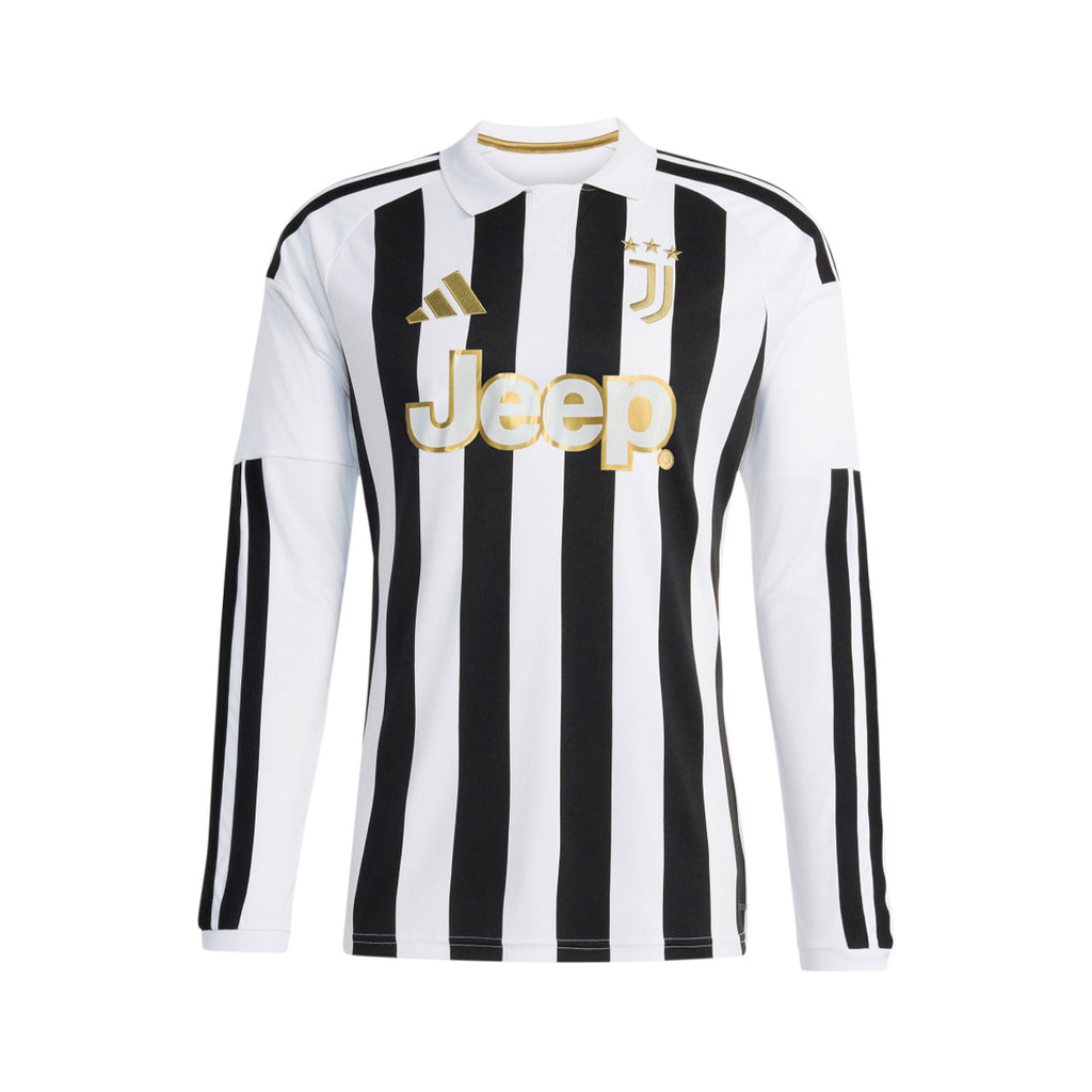 ADIDAS JUVENTUS 2026/2027 HOME REPLICA LONG SLEEVE JERSEY - WHITE/BLACK