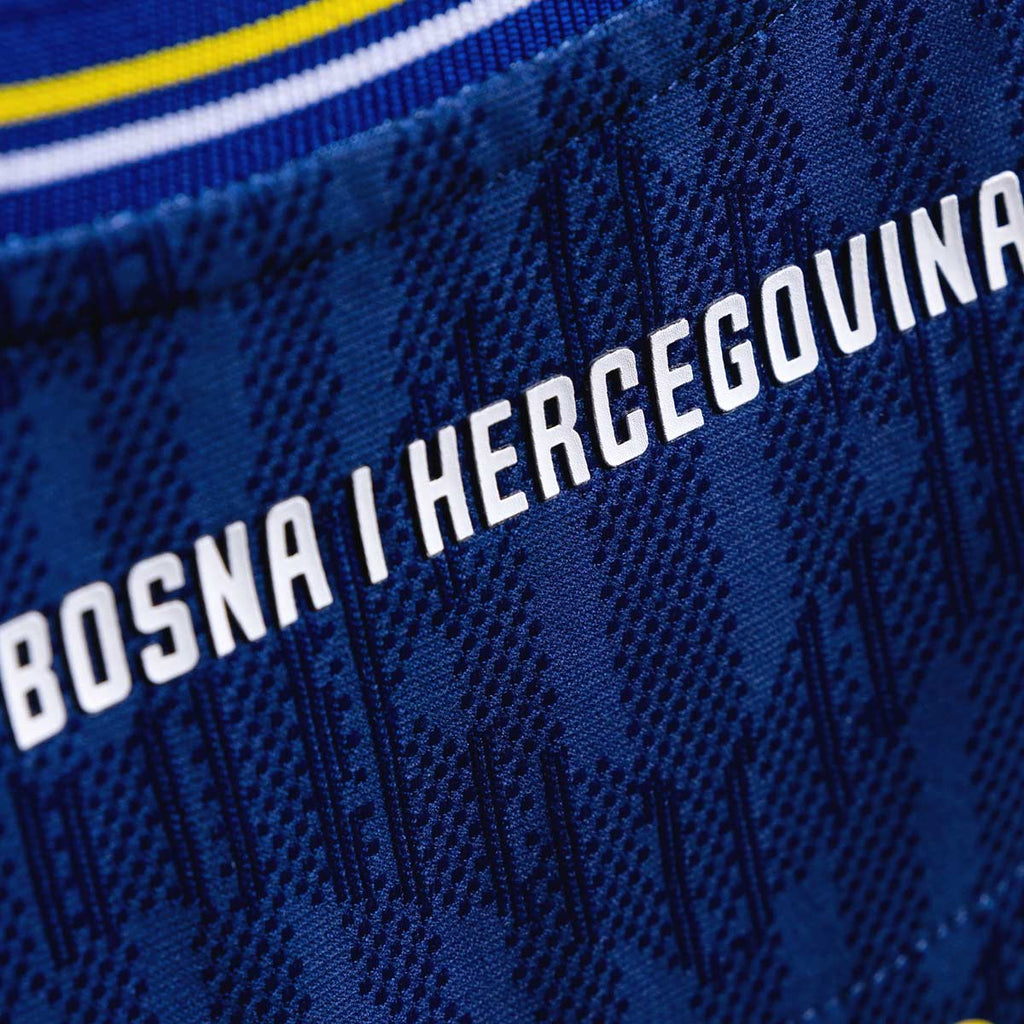 KELME BOSNIA AND HERZEGOVINA 2026 HOME PLAYER JERSEY - BLUE/YELLOW/WHITE