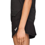 ADIDAS WOMEN Y3 RUNNING SHORTS - BLACK