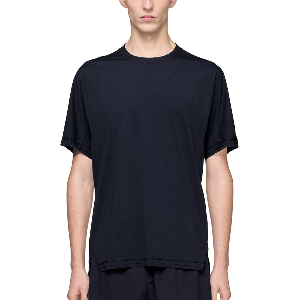 ADIDAS MEN RUN SS TEE RC - BLACK