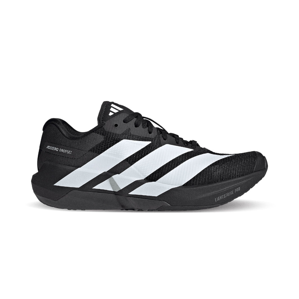 ADIDAS MEN ADIZERO DROPSET PRO - CBLACK/FTWWHT/CBLACK