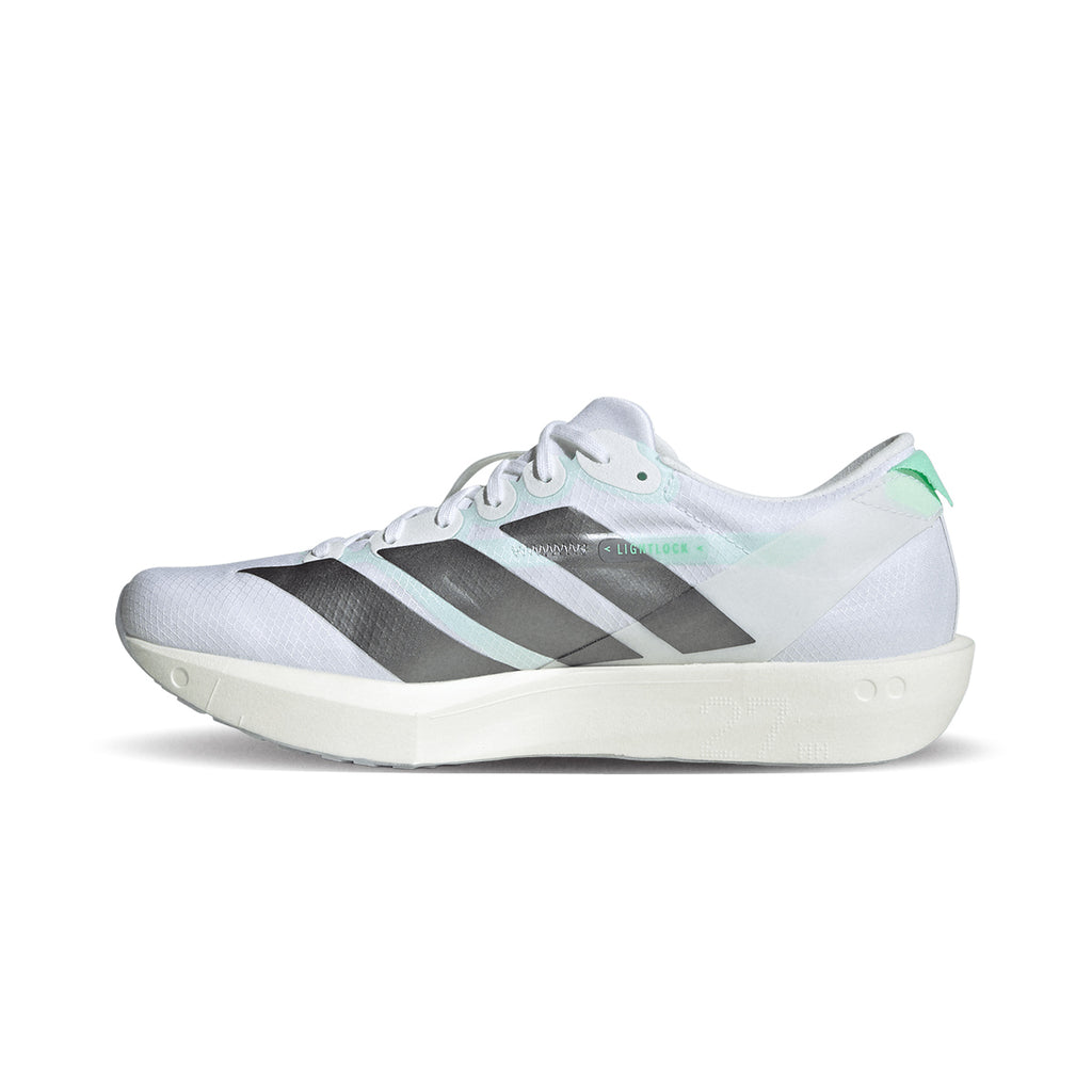 ADIDAS WOMEN ADIZERO ADIOS 9 - FTWWHT/IRONMT/PULMIN