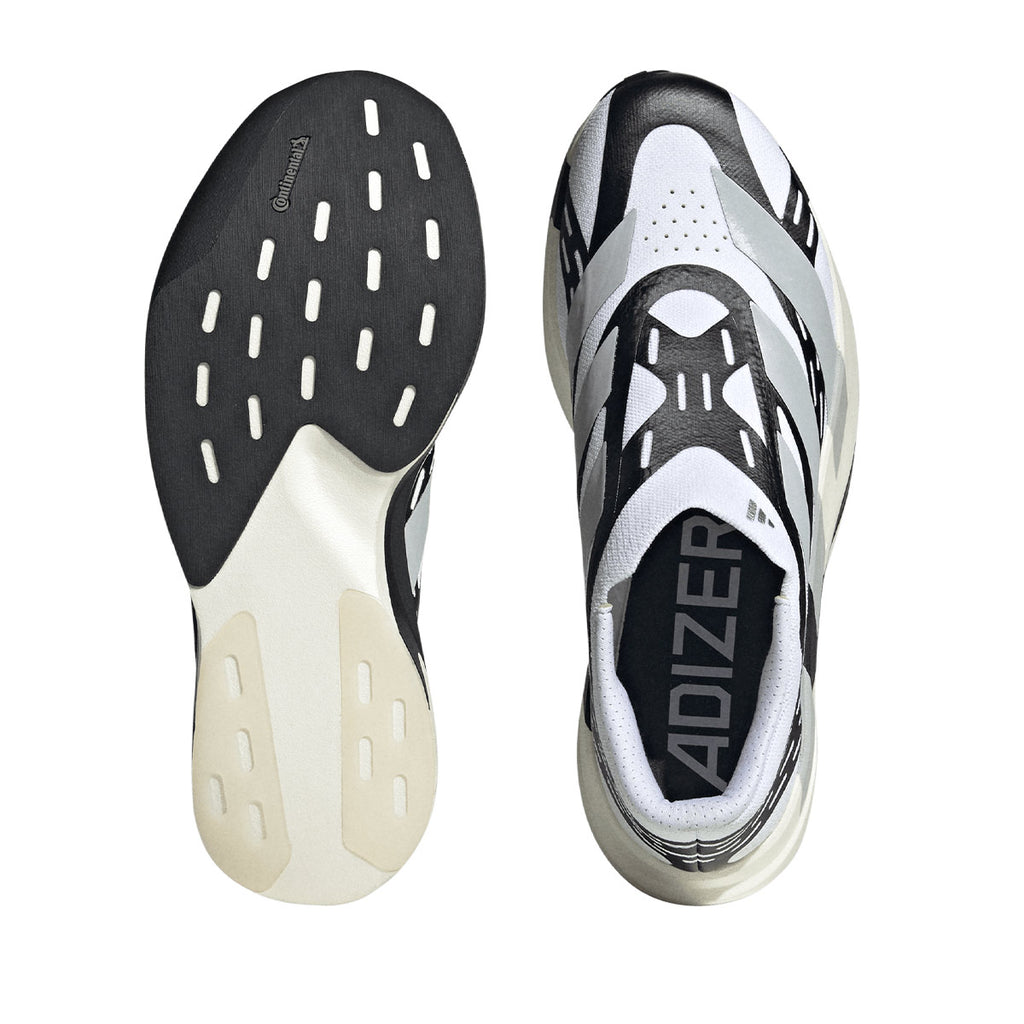 ADIDAS MEN ADIZERO EVO SL LACELESS - FTWWHT/GRETWO/CBLACK