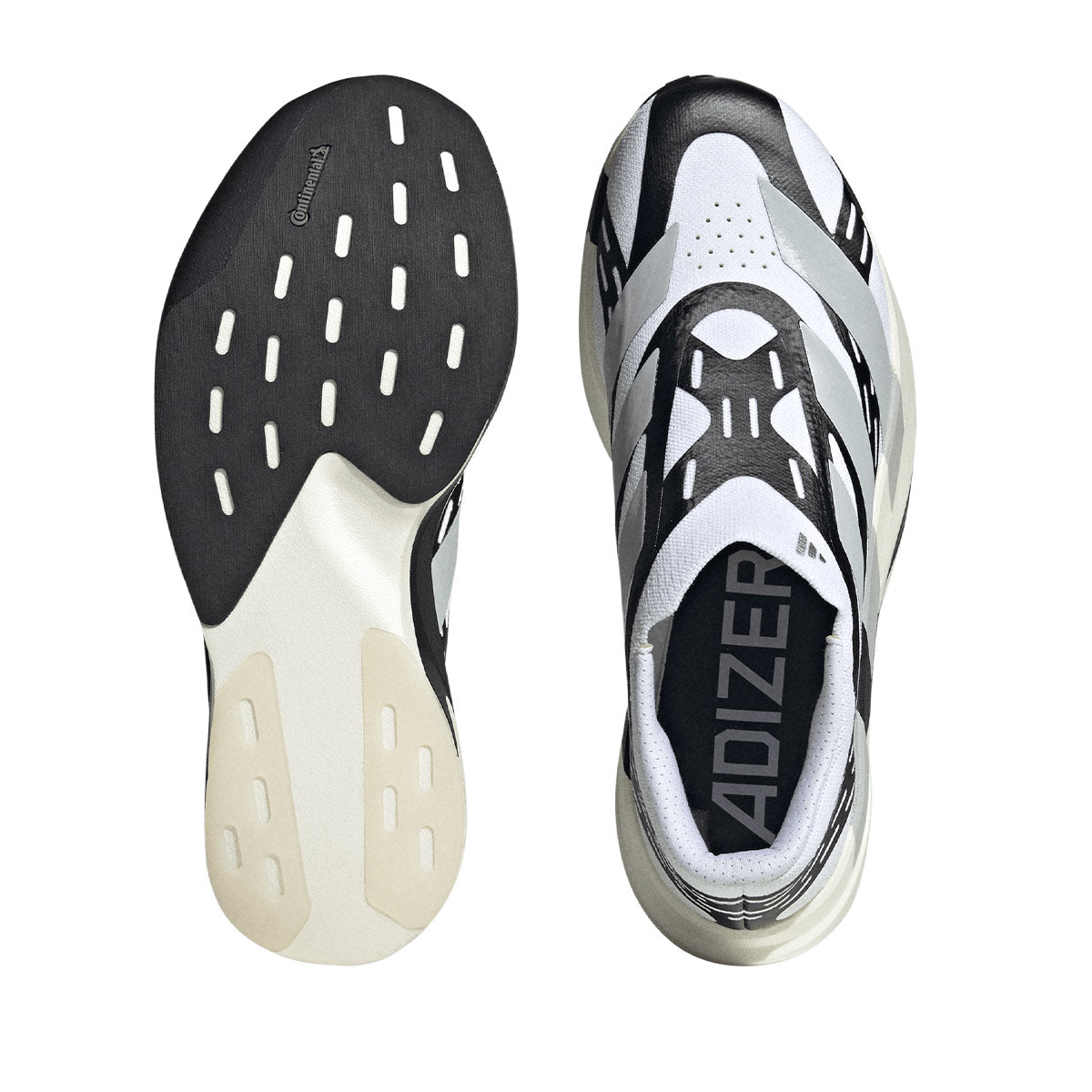 ADIDAS MEN ADIZERO EVO SL LACELESS - FTWWHT/GRETWO/CBLACK