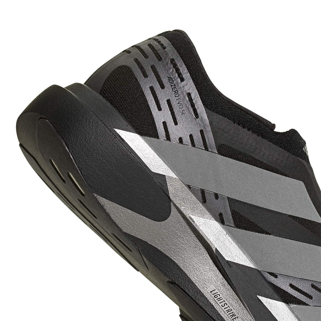 ADIDAS MEN ADIZERO EVO SL LACELESS - CBLACK/SILVMT/NGTMET