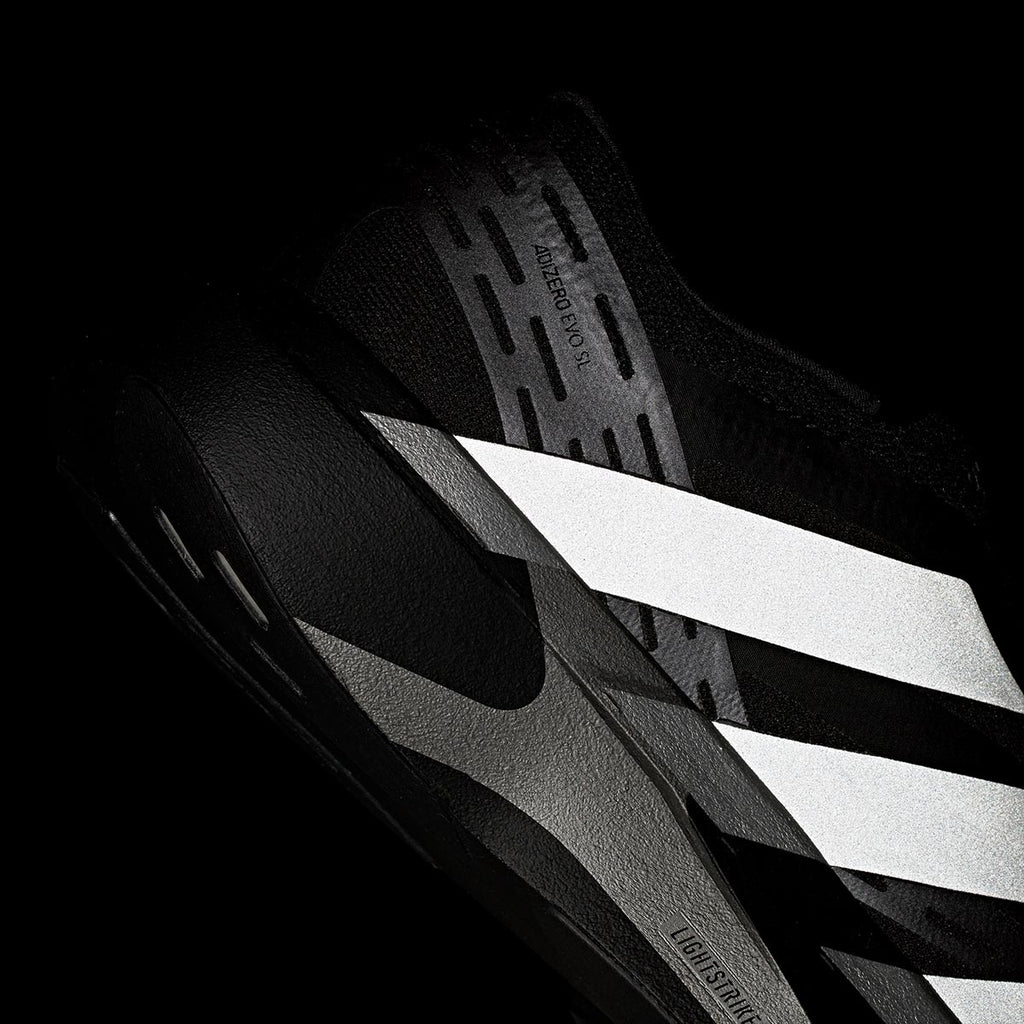 ADIDAS MEN ADIZERO EVO SL LACELESS - CBLACK/SILVMT/NGTMET
