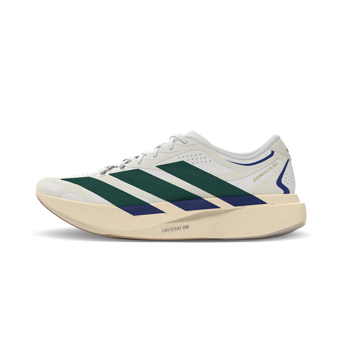 ADIDAS MEN ADIZERO EVO SL EXO SUEDE - CWHITE/CGREEN/CREWHT