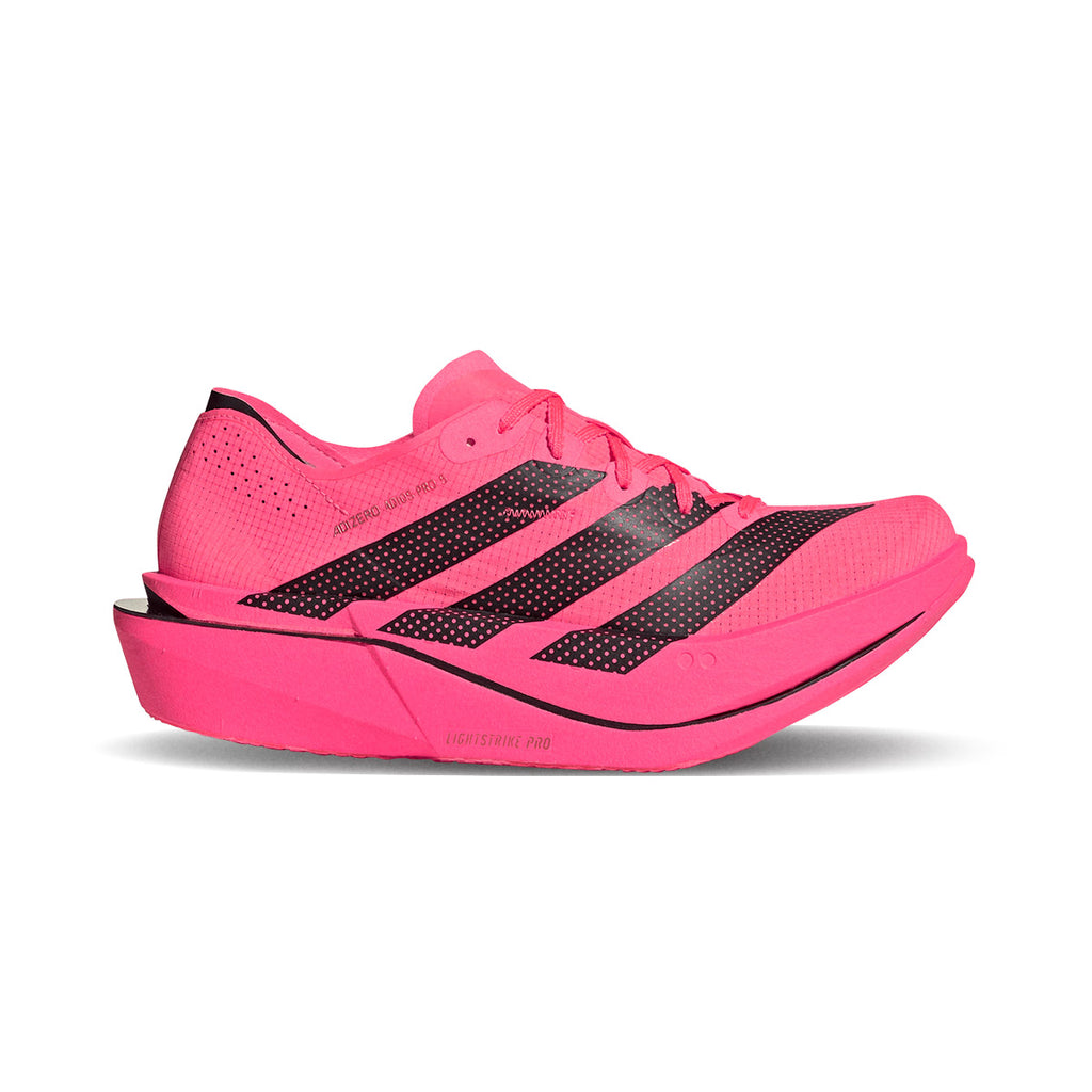 ADIDAS WOMEN ADIZERO ADIOS PRO 5 - SOLTUR/CBLACK/LUCRED