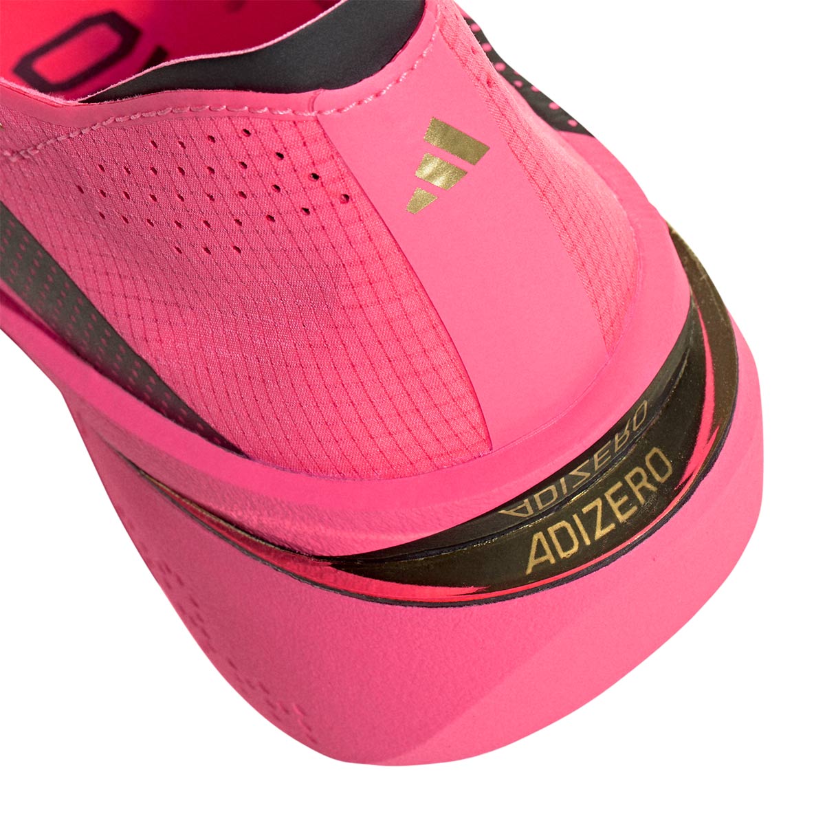 ADIDAS WOMEN ADIZERO ADIOS PRO 5 - SOLTUR/CBLACK/LUCRED