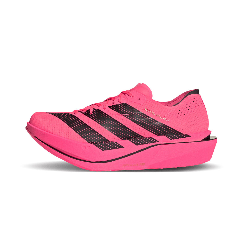 ADIDAS MEN ADIZERO ADIOS PRO 5 - SOLTUR/CBLACK/LUCRED