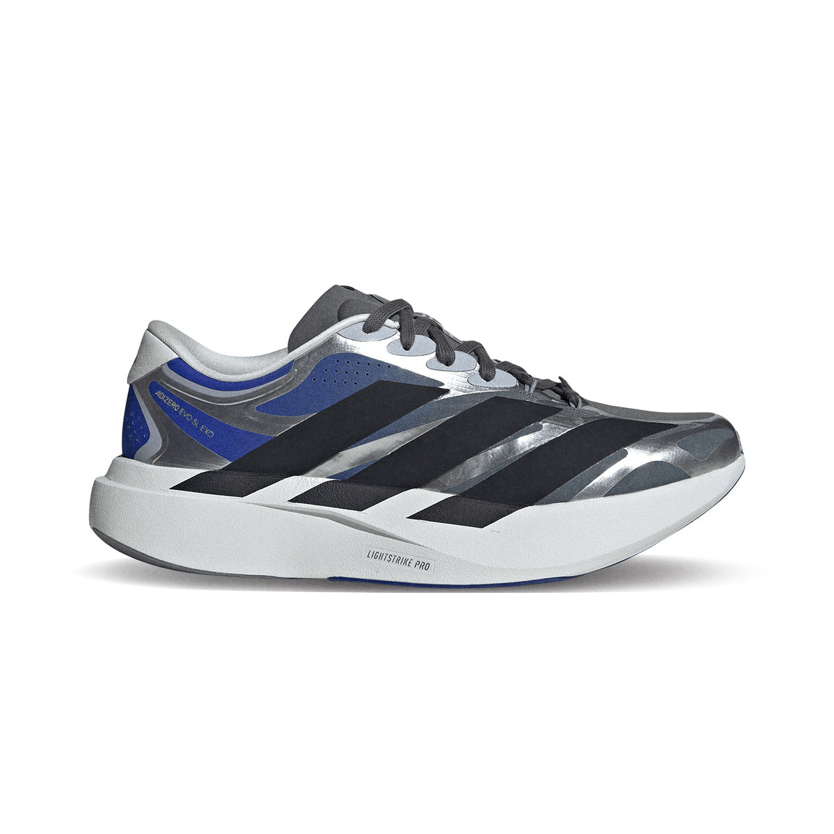 ADIDAS MEN ADIZERO EVO SL EXO - GREFIV/CBLACK/LUCBLU