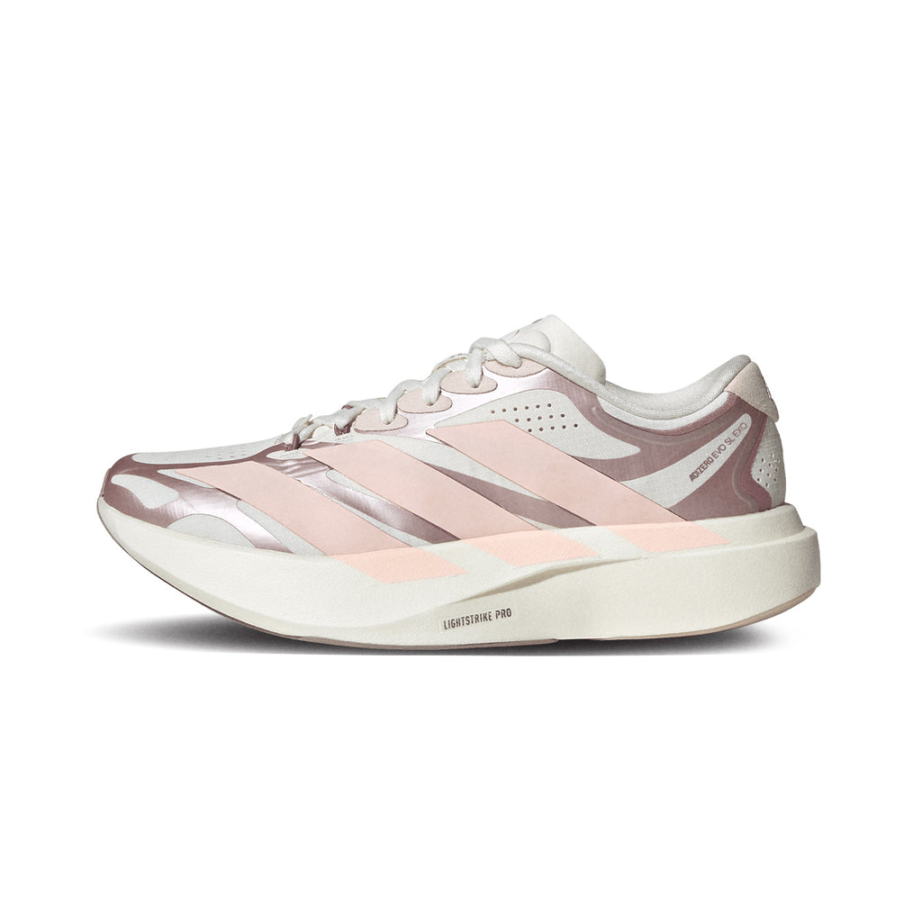 ADIDAS WOMEN ADIZERO EVO SL EXO - CLOWHI/BLUPNK/VAGRME