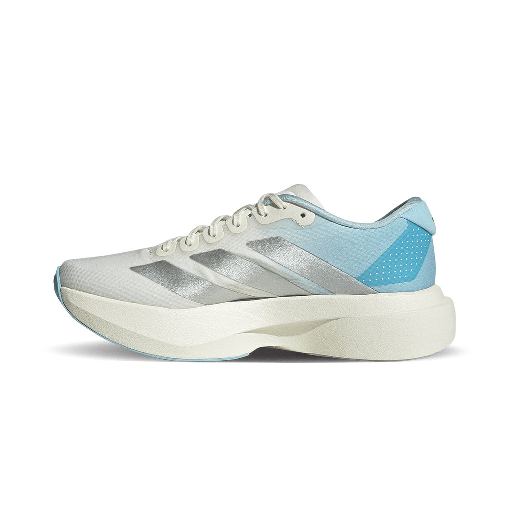 ADIDAS WOMEN ADIZERO EVO SL WOVEN - OWHITE/SILVMT/ICEBLU