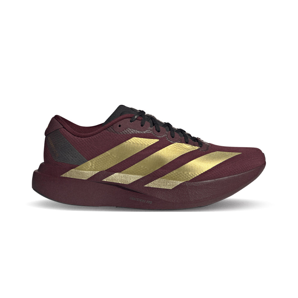 ADIDAS M ADIZERO EVO SL WOVEN - MAROON/GOLDMT/CBLACK