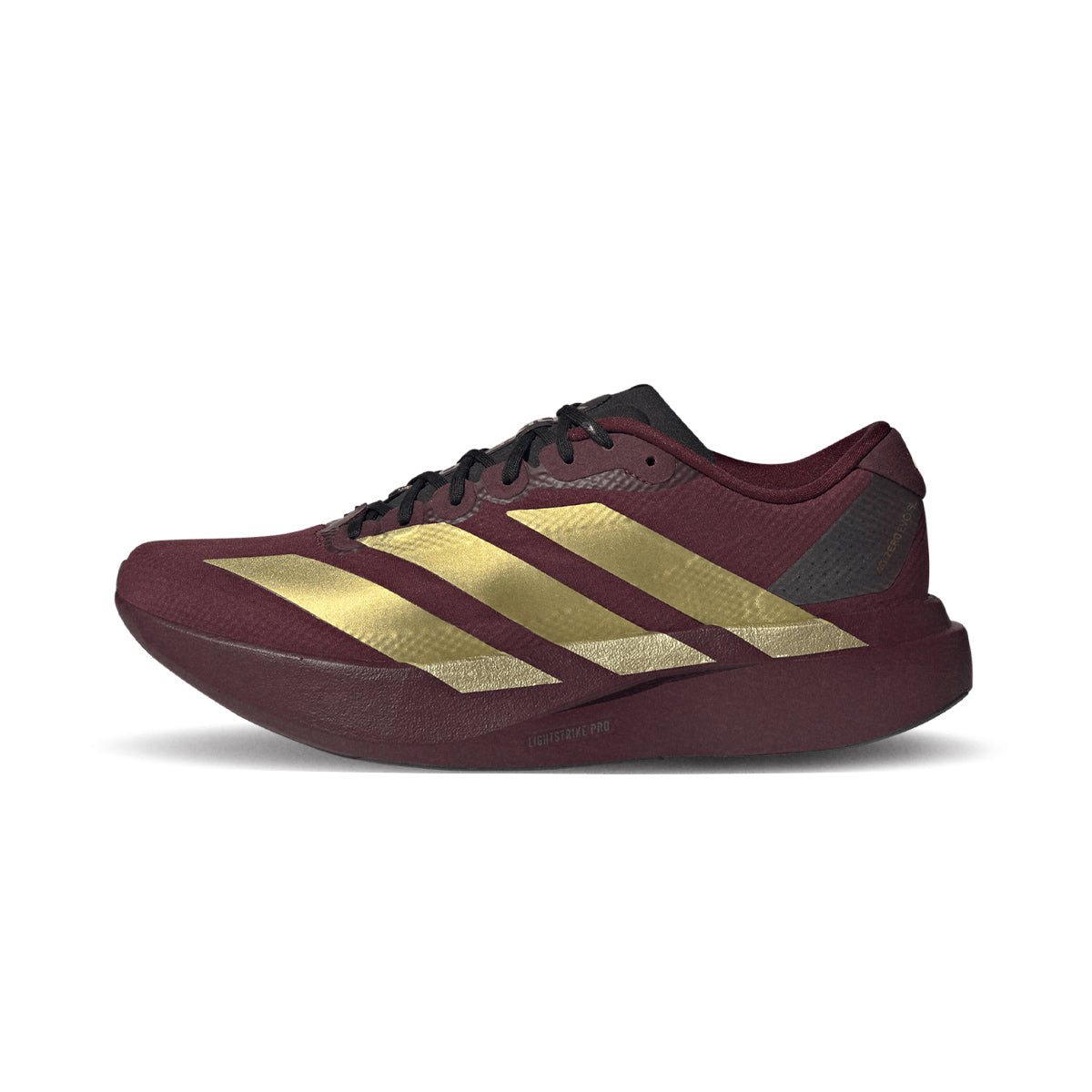 ADIDAS M ADIZERO EVO SL WOVEN - MAROON/GOLDMT/CBLACK