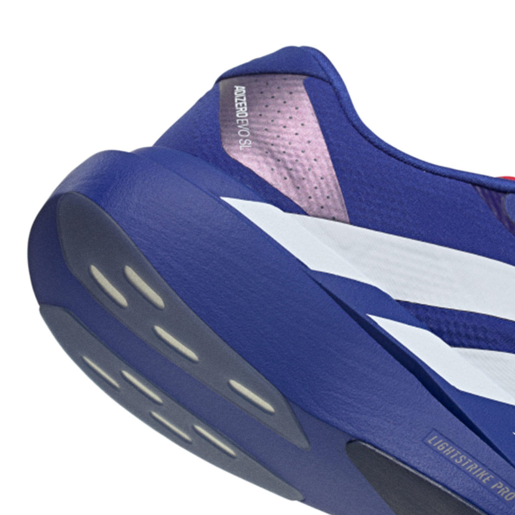 ADIDAS M ADIZERO EVO SL WOVEN - LUCBLU/PURRUB/FTWWHT