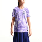 NIKE SOUTH KOREA 2026 AWAY KIDS JERSEY - SPACE PURPLE/LT LIQUID LIME