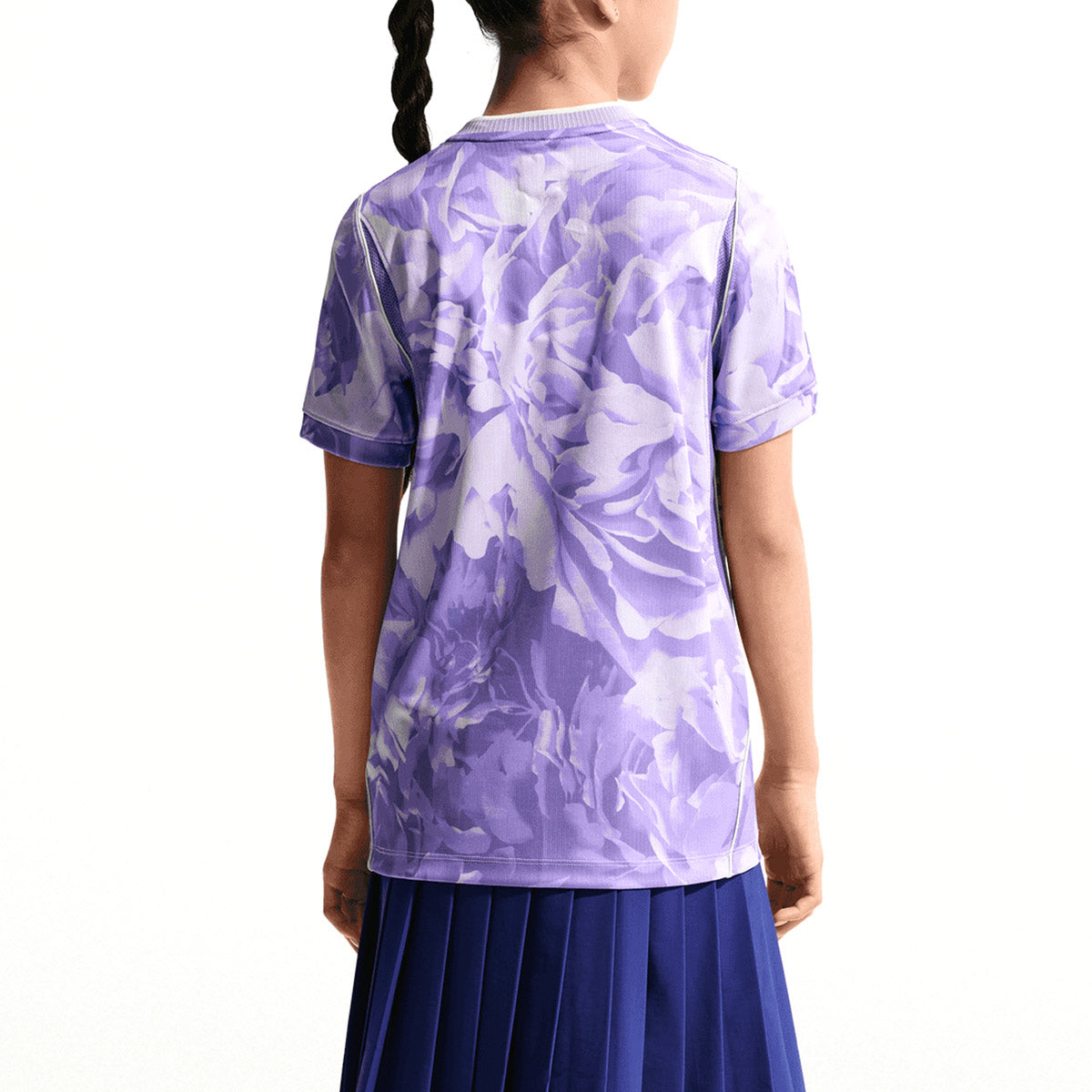 NIKE SOUTH KOREA 2026 AWAY KIDS JERSEY - SPACE PURPLE/LT LIQUID LIME