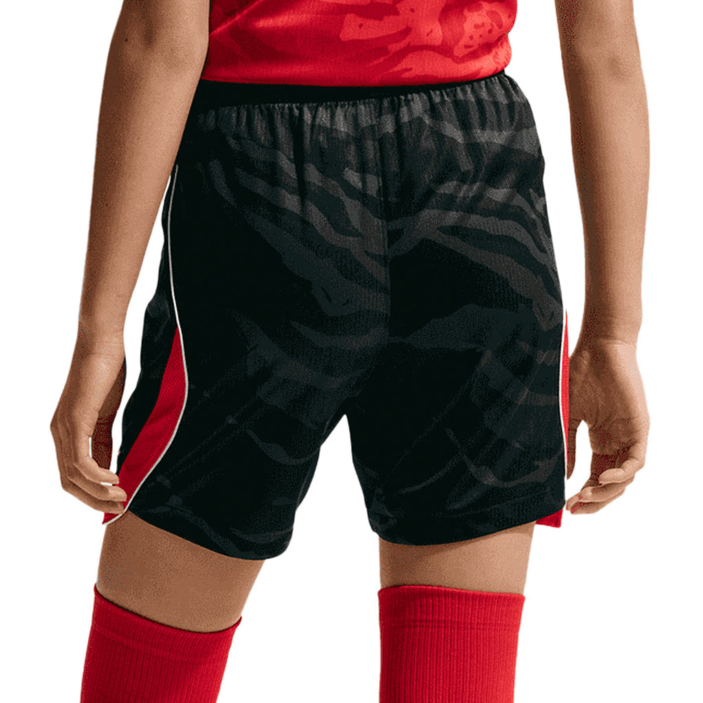 NIKE SOUTH KOREA 2026 HOME KIDS SHORTS - BLACK/GLOBAL RED/WHITE/CLUB GOLD