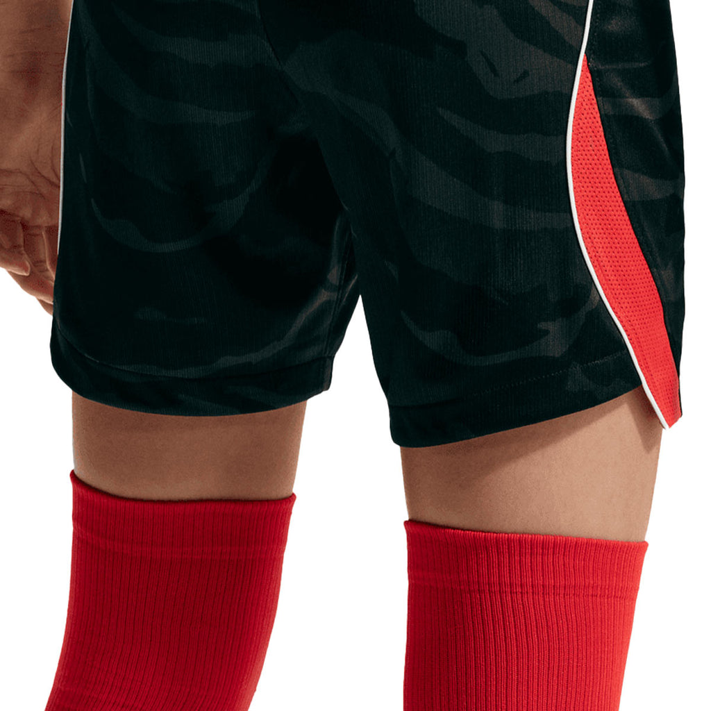 NIKE SOUTH KOREA 2026 HOME KIDS SHORTS - BLACK/GLOBAL RED/WHITE/CLUB GOLD