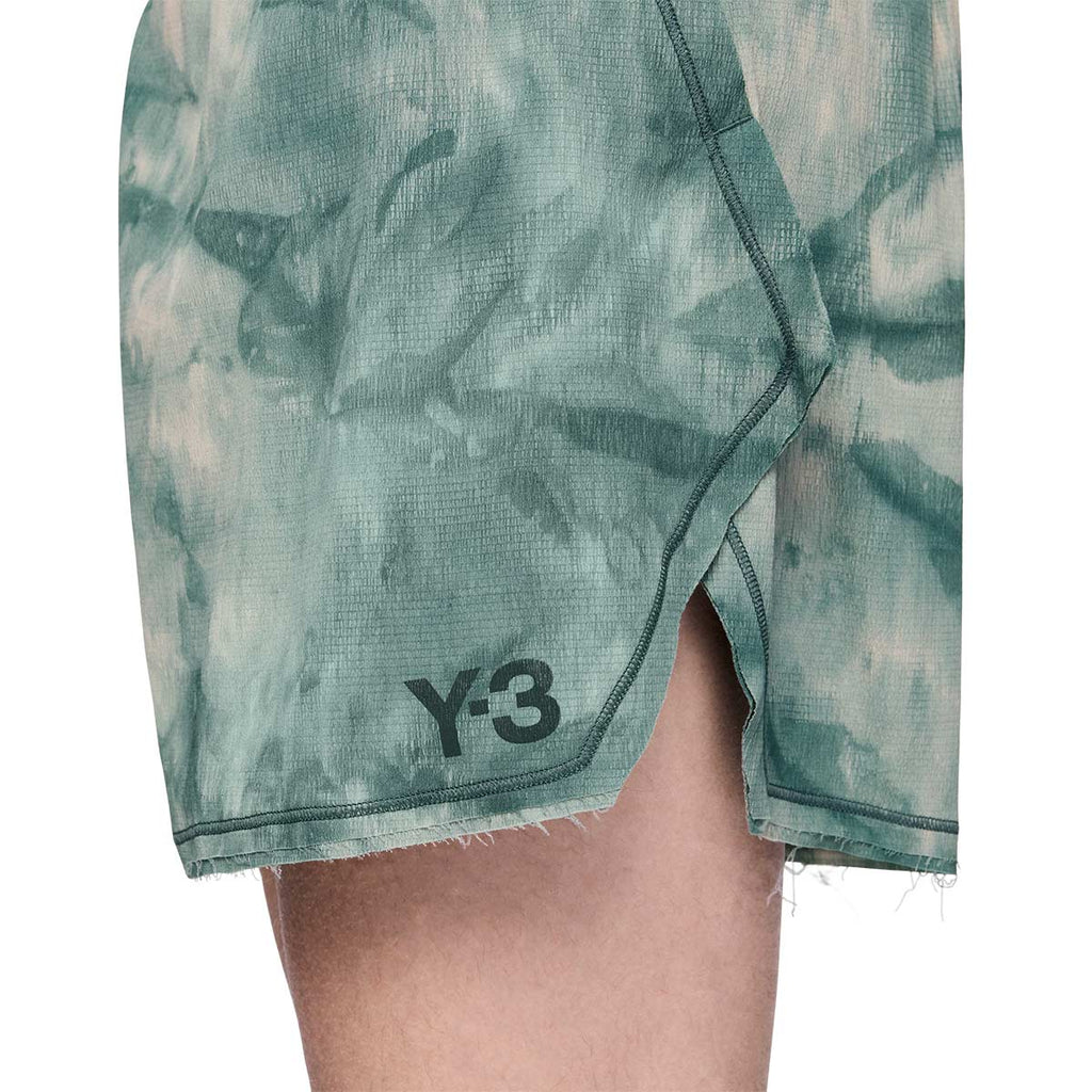 ADIDAS MEN Y3 AOP RUNNING SHORTS - MULTCO