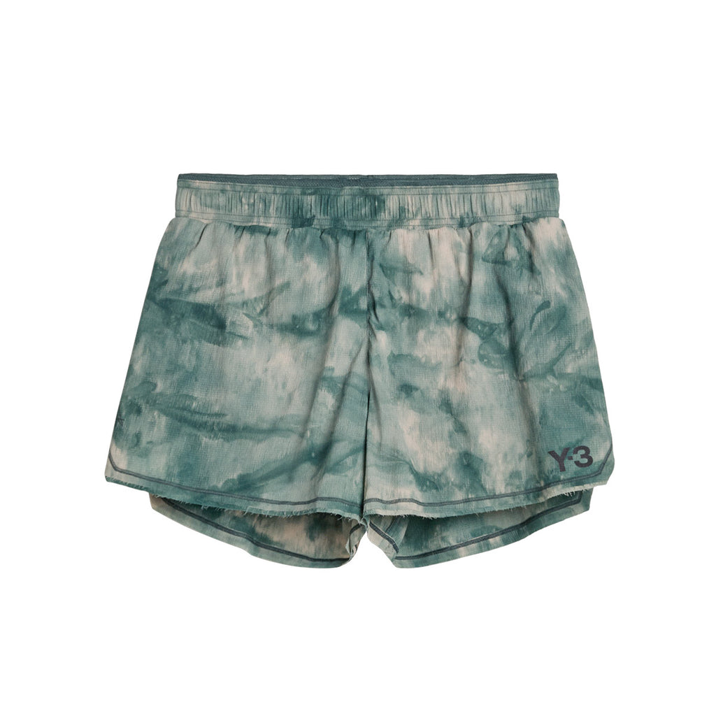 ADIDAS MEN Y3 AOP RUNNING SHORTS - MULTCO