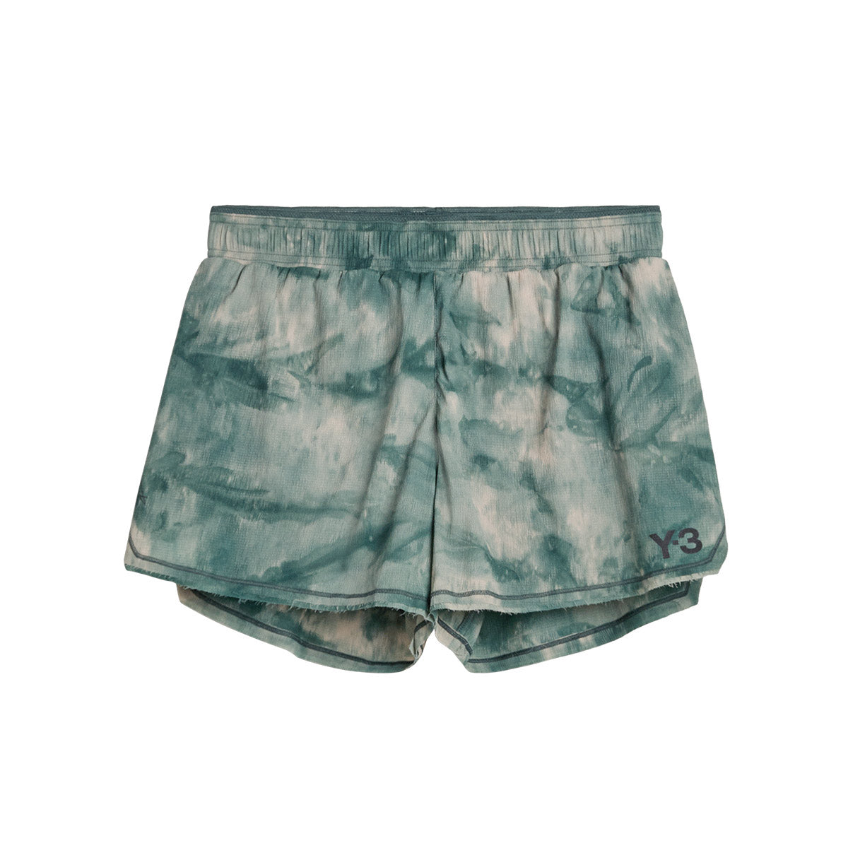 ADIDAS MEN Y3 AOP RUNNING SHORTS - MULTCO