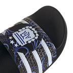 ADIDAS ARGENTINA 2026 TREFOIL SLIDE - BLACK/LUCID BLUE/BLUE BURST